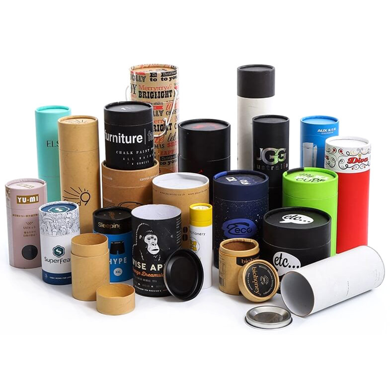 Round tubes for packaging