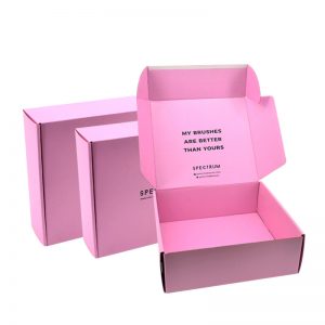Foldable paper shoe box in flat pack, easy to assemble for footwear packaging and logistics | Hug Packaging