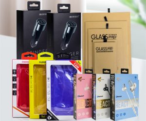 Custom smartphone case packaging box with window display and brand printing | Hug Packaging