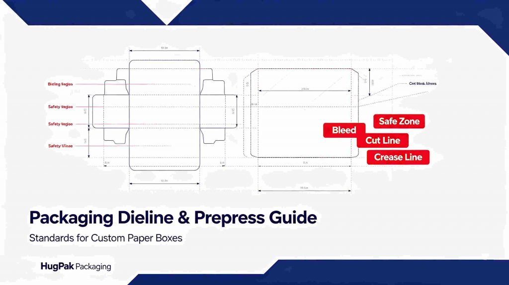 Complete Dieline Guide for Custom Packaging & Prepress Printing