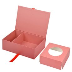 Custom Wholesale Cardboard Folding Flip Lid Hair Extension Boxes