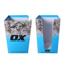 Retail Floor Cardboard Dump Bins Displays for Tools