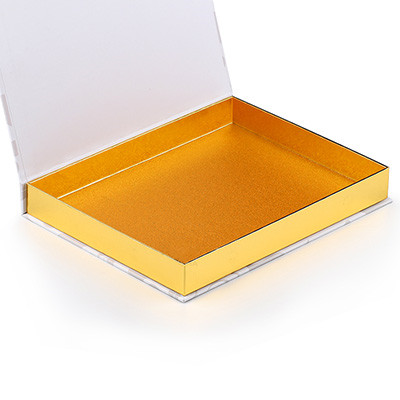 Eyelash Packaging Rigid Cardboard Magnetic Clamshell Box