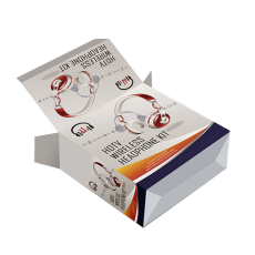 Full Flap Auto Bottom Lock boxes for headphone