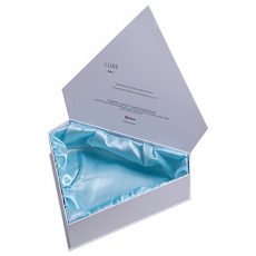 Custom Creative Triangle Hair Packaging Cardboard Flap Lid Wig Boxes