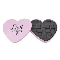 Custom Printed Cute Heart Shaped Chocolate Packaging Cardboard Shoulder Boxes
