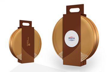 Custom printed packaging paper box with new structure