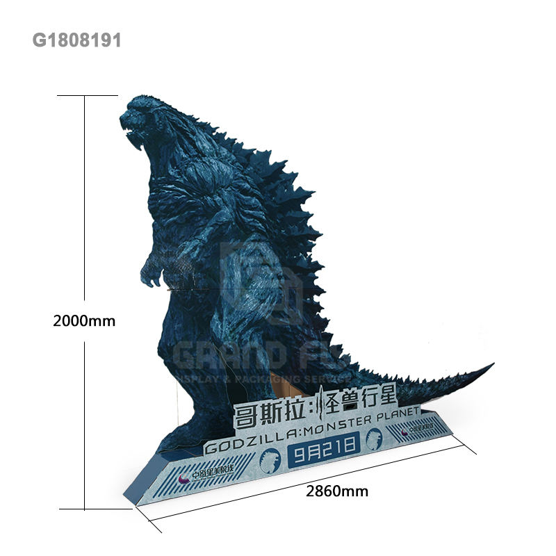 Advertising Cardboard Floor Standee Totem Display for Halloween - Image 3