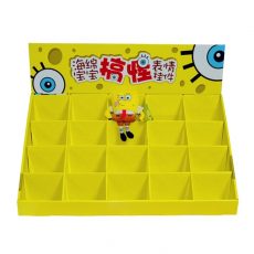 Twenty Cells Cardboard Counter Displays for SpongeBob Pendant