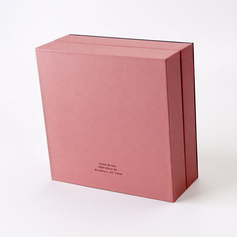 Heaven and earth packing box paper luxury gift perfume bottles cosmetic Mobile phone charger electronic packaging box