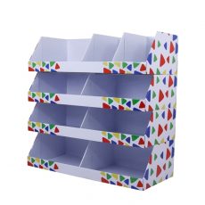 Sam's Club Corrugated Half Pallet Display Shelf For Products Promotion