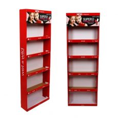 Custom Flexo Printing Cardboard Sidekick Display for Lipsticks