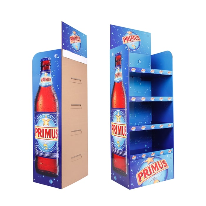 Corrugated Cardboard FLoor Display for wine beer and drinks - Image 3