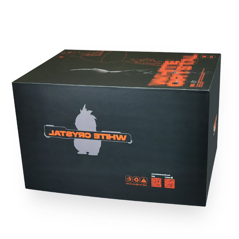 Classic square hard cardboard gift box for custom brand logo printing | Hug Packaging