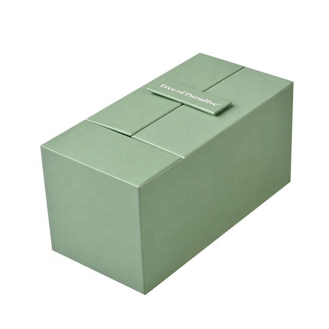Custom Made Famous Brand Double Open Rigid Cardboard Perfume Box