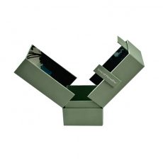 Custom Made Famous Brand Double Open Rigid Cardboard Perfume Box