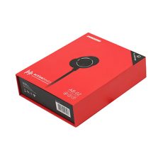 Custom Black Earphone Packaging Flip Lid Sliding Drawer Headset Magnetic Gift Box