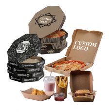 Custom logo Hexagon Boxes