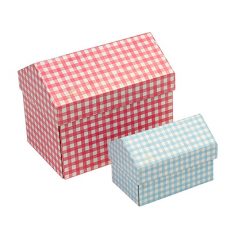 Christmas Gift Packaging Cardboard House Shaped Surprise Gift Box With Lid