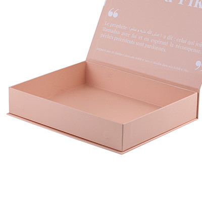 Pink Rigid Cardboard Gift Box
