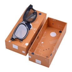 Rigid Cardboard Two Piece Boxes For Leo Sunglasses
