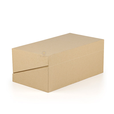 Heavy-duty corrugated cardboard gift box for safe shipping and mailing Rectangle Candle Boxes | Hug Packaging