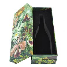 Cardboard Two Piece Lid And Base Color Box With Foam Insert