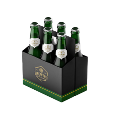 cardboard carton for beer packaging