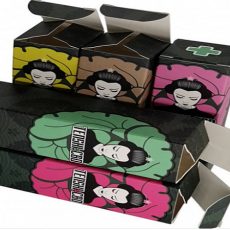 E-cigarettes packaging box