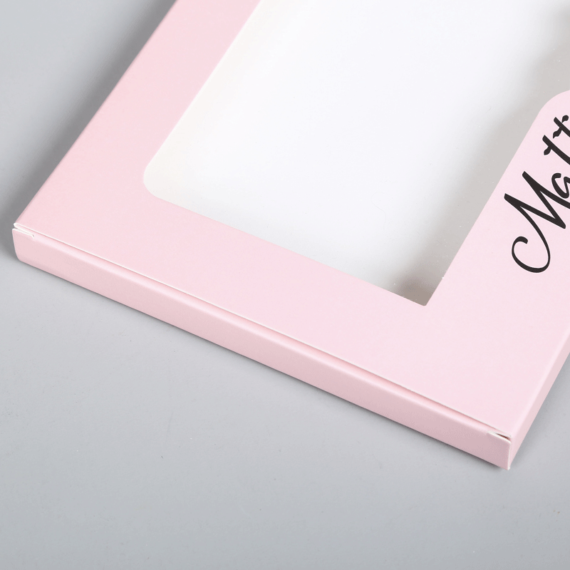 Factory customized paper window opening liquid eyeliner liquid box gift box