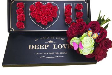 Big rigid gift box for floral bouquets and gifts flower gift box | Hug Packaging