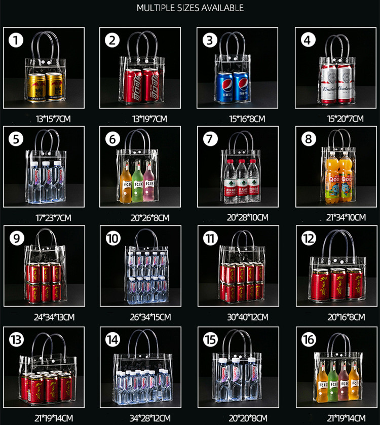 Big size PET handle bag with vibrant full-color printed design | Hug Packaging