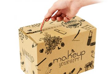 Logistics express packaging zipper carton