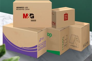 Sturdy folding carton with bright custom printing for online retail delivery | Hug Packaging