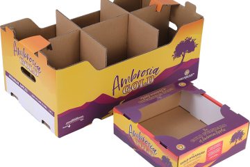 Fruit Apple Packaging Boxes | Fresh Fruit Boxes | Corrugated Packaging | Hug Packaging