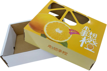 Custom Fruit Orange Gift Boxes, Luxury Fruit Packaging Box Manufacturer
