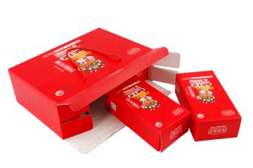 custom new year gift packaging box