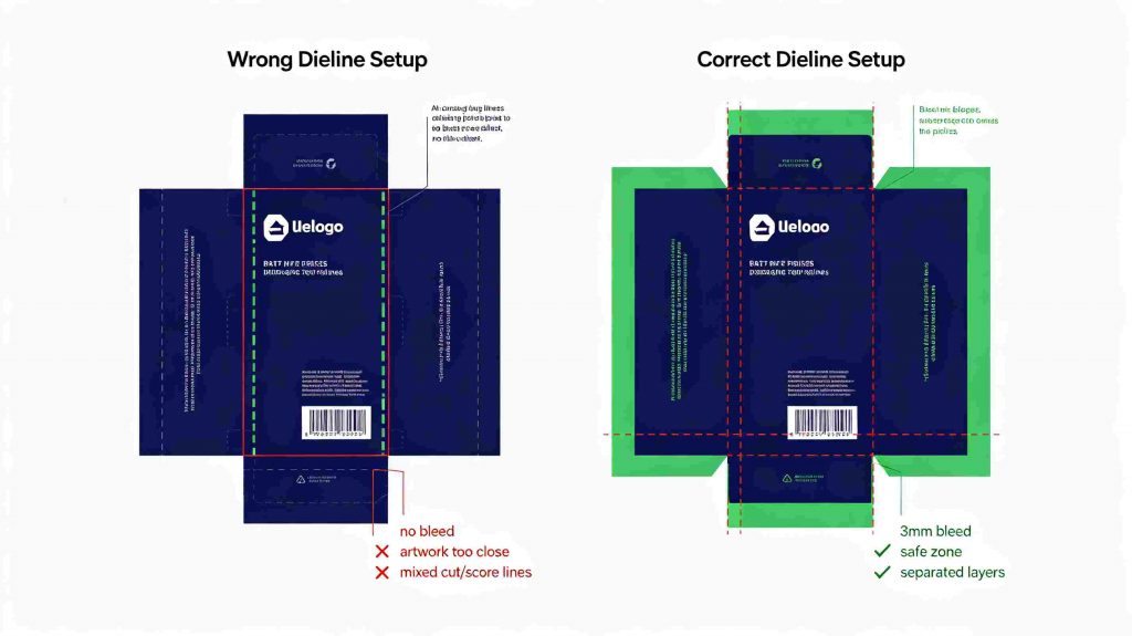 Dieline Mistakes That Delay Global Packaging Orders